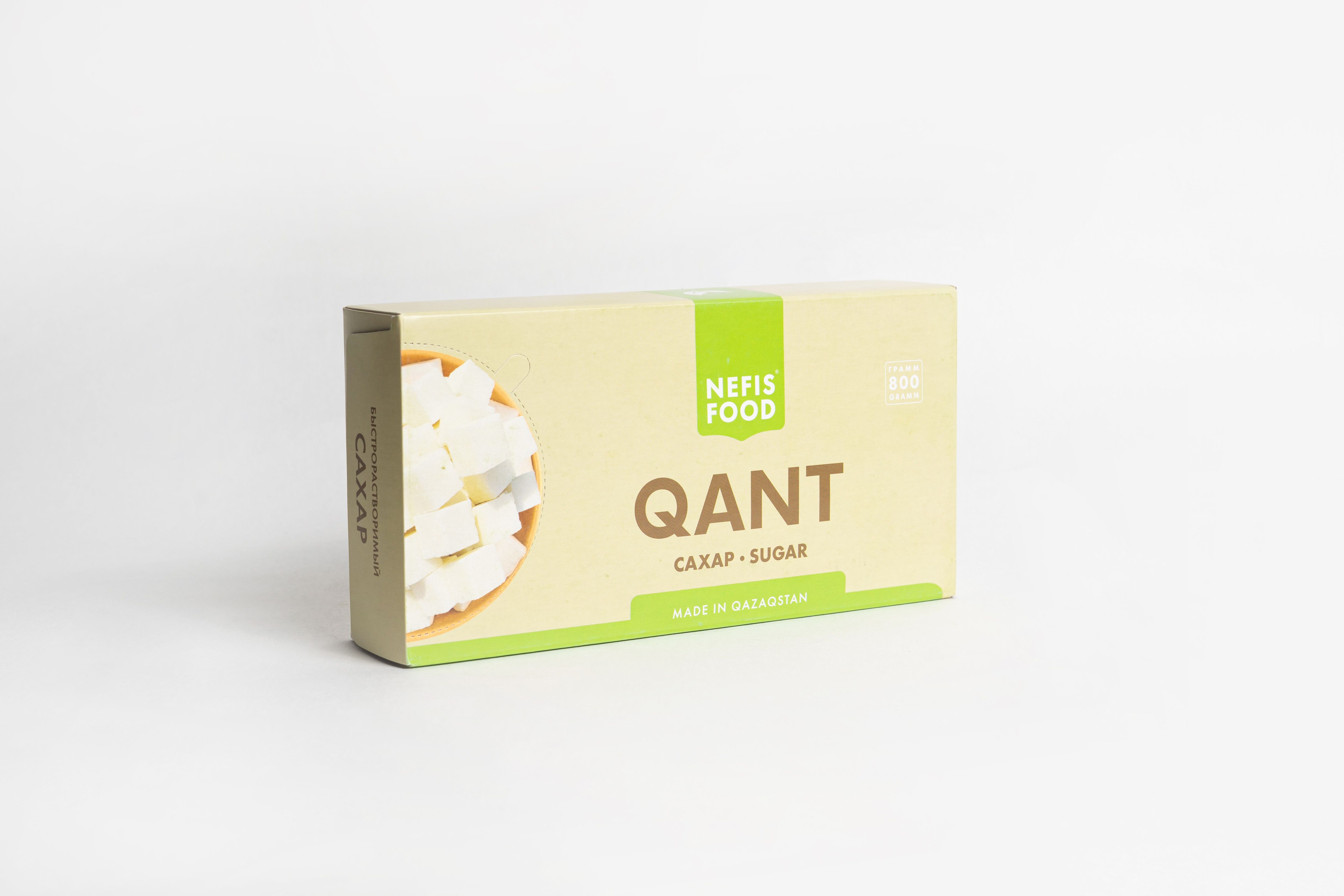 Quick-soluble lump sugar